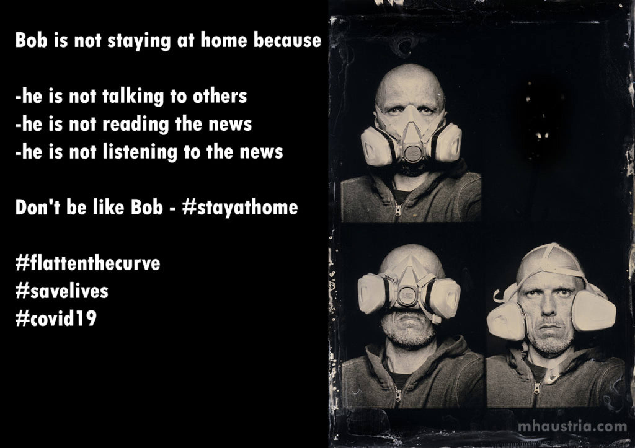 #stayathome – a tintype agains COVID2019
