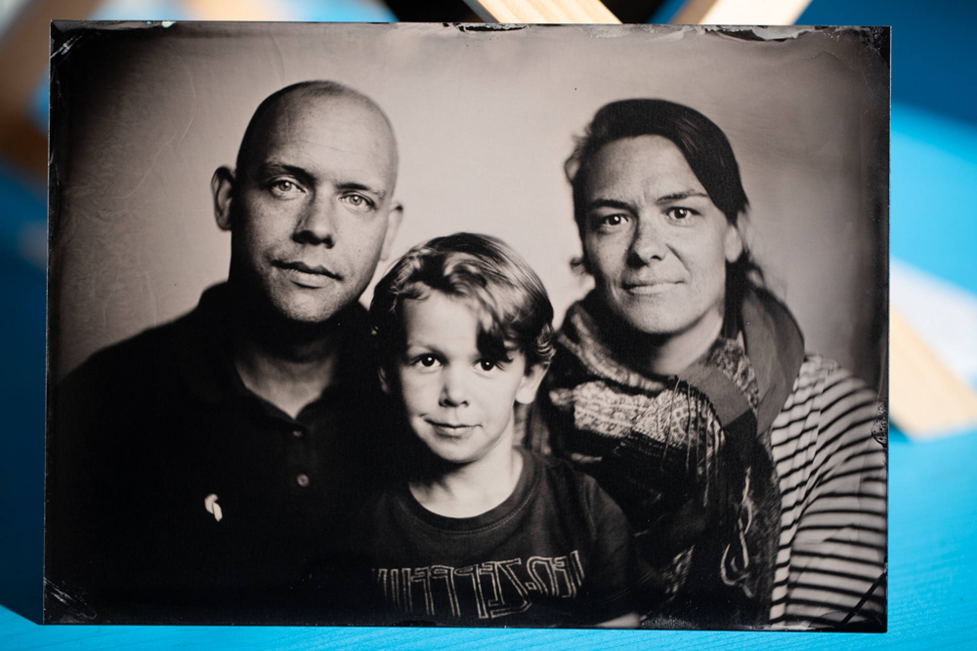 Family Portrait Tintype